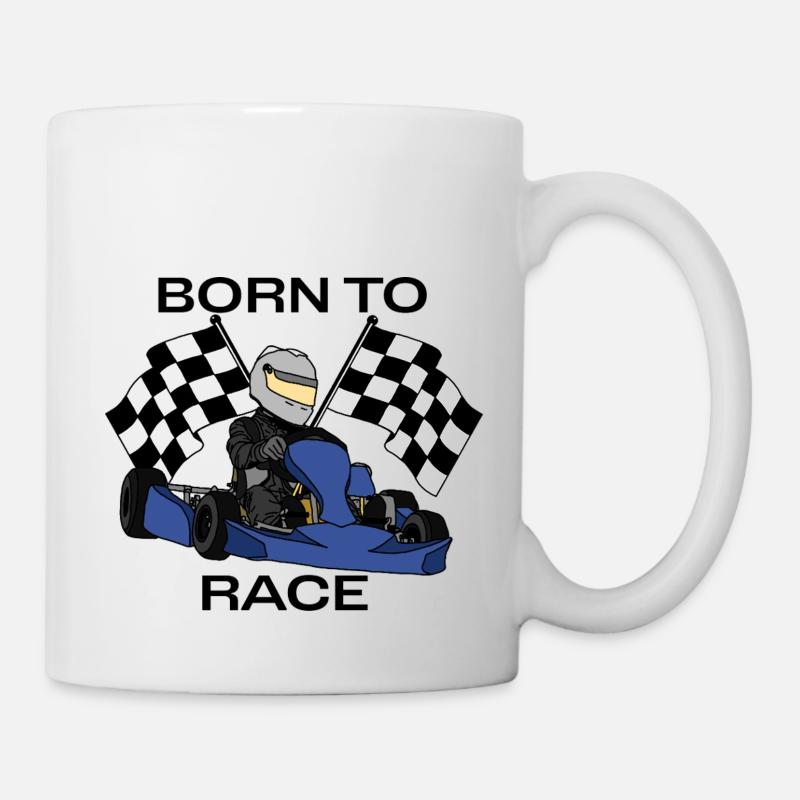 Born to Race - Mug - white