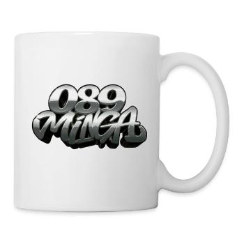 089 Minga Logo - Tasse - Weiß - Rechts