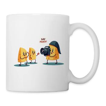 Sagen Menschen - Tasse - Weiß - Rechts