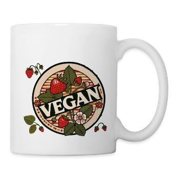 Végétalien - Mug blanc - blanc - Droite