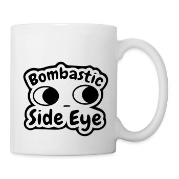 regard latéral tonitruant - Mug blanc - blanc - Droite