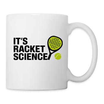 It s racket science 3 - Tasse - Weiß - Rechts