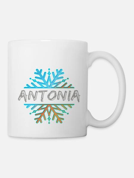 Antonia - Tasse - Weiß