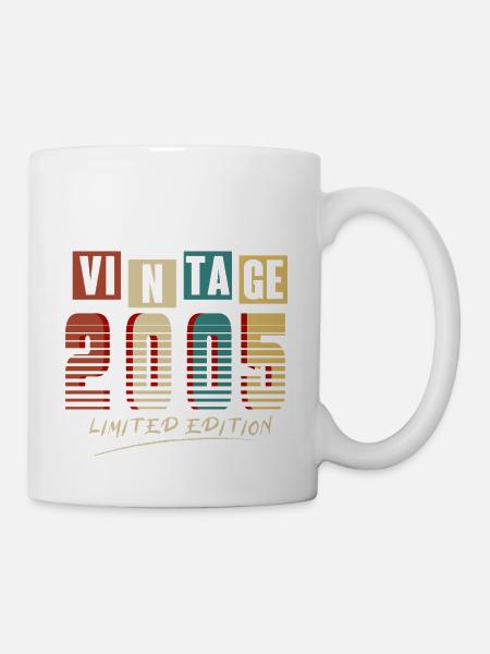Vintage 2005: Limited Edition - 20th Anniversary. - Mug - white
