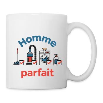 homme parfait - Mug blanc - blanc - Droite