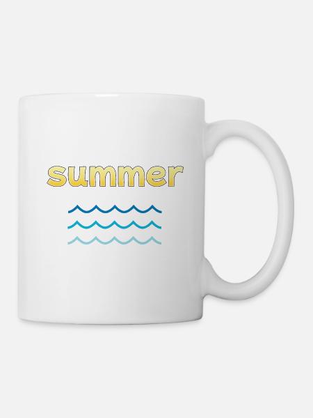 Summer Waves - Mug - white
