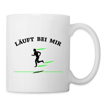 Laufen - Tasse - Weiß - Rechts