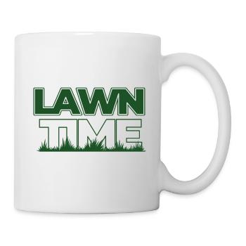 Temps pour la pelouse - C’est du temps pour ma pelouse - Mug blanc - blanc - Droite
