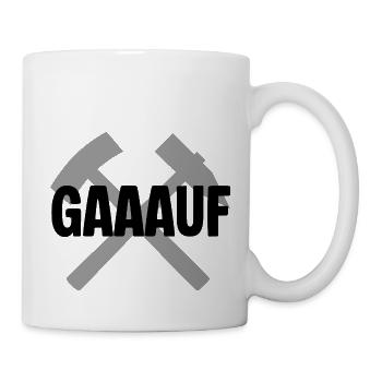 Gruss Erzgebirge - Tasse - Weiß - Rechts