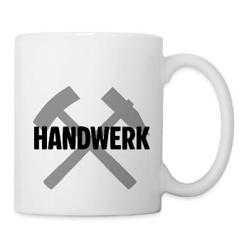 Handwerk Erzgebirge - Tasse - Weiß - Rechts