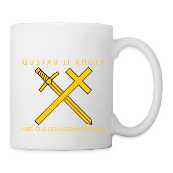 Gustav II Adolf - Mug - white - Right
