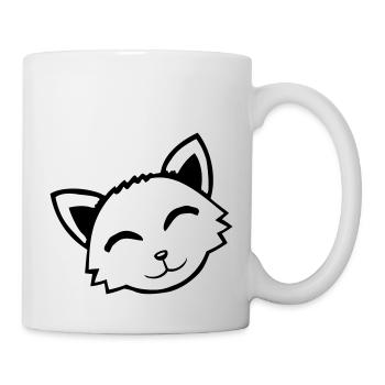 Cat Pet Animal Cute Little Kitten Friendly - Mug - white - Right
