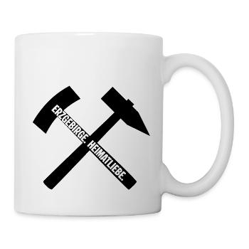 Heimatliebe Erzgebirge - Tasse - Weiß - Rechts
