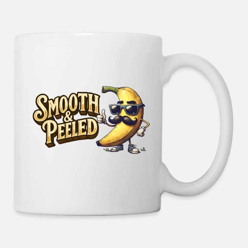 Banana with style - Mug - white