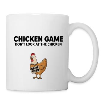 Funny Chicken Game – Don’t Look at the Chicken - Mug - white - Right