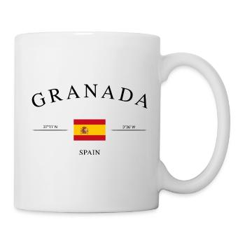 Granada Spain – Holiday Souvenir & Gift - Mug - white - Right