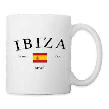 Ibiza Spain Holiday Souvenir & Gift - Mug - white - Right