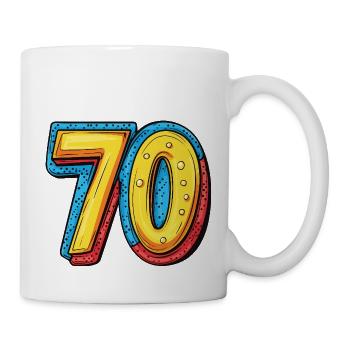 70 Number Comic - Mug - white - Right