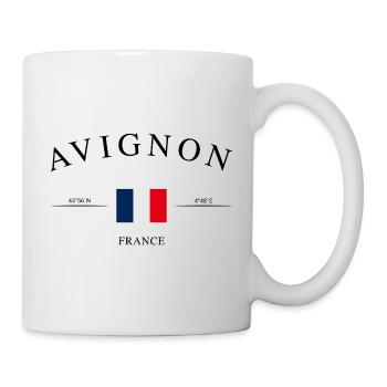 Avignon France – Holiday Souvenir & Gift - Mug - white - Right