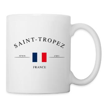 Saint-Tropez France Holiday Souvenir & Gift - Mug - white - Right