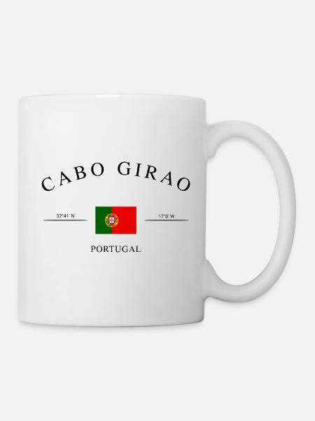 Cabo Girão Madeira – Urlaub Souvenir & Geschenk - Tasse - Weiß