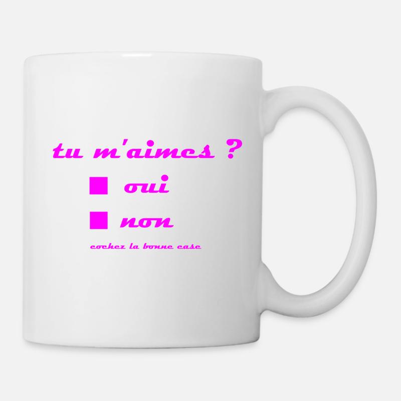 tu_m-aimes - Mug blanc - blanc