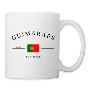 Guimarães Portugal – Holiday Souvenir & GiftSty - Mug - white - Right