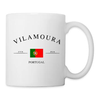 Vilamoura Portugal – Holiday Souvenir & Gift - Mug - white - Right