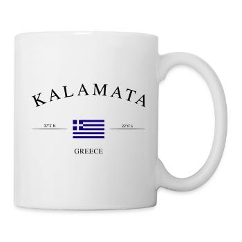 Kalamata Greece – Holiday Souvenir & Gift - Mug - white - Right