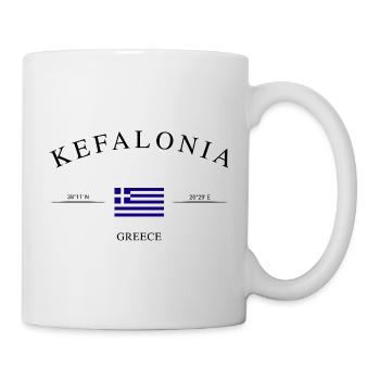 Kefalonia Greece Holiday Souvenir & Gift - Mug - white - Right