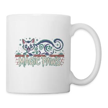 Conception magique de chat enchanté - Mug blanc - blanc - Droite