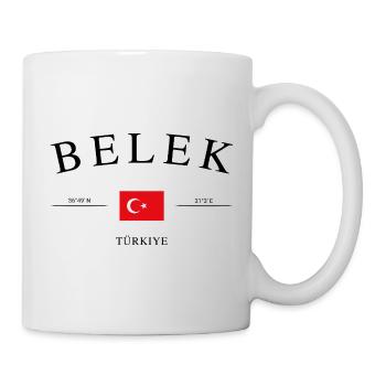 Belek Türkiye – Souvenir et cadeau de vacances - Mug blanc - blanc - Droite