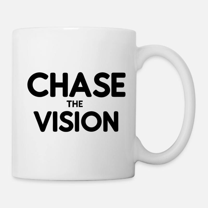Lebendige geometrische abstrakte Kunstwerke - Tasse - Weiß