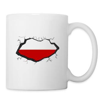 Polish flag - Mug - white - Right
