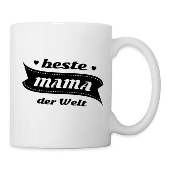 The best mom in the world - Mug - white - Right