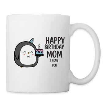 Alles Gute zum Geburtstag Mama - Tasse - Weiß - Rechts
