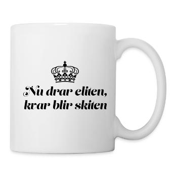 Maillots de classe Maintenant, l’élite s’éternise, le - Mug blanc - blanc - Droite