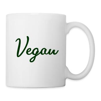 Végétalien - Veganerin - Veganer - Mug blanc - blanc - Droite