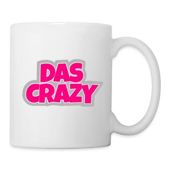 The Crazy - fou, accrocheur et tout simplement drôle - Mug blanc - blanc - Droite