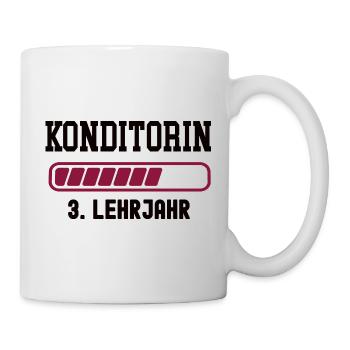 Training as a pastry chef, 3rd year of apprenticeship as a pastry chef - Mug - white - Right