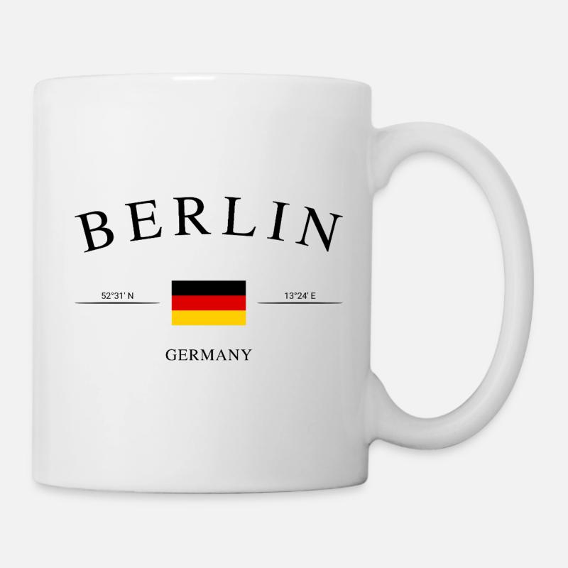 Berlin Deutschland – Urlaub Souvenir & Geschenk - Tasse - Weiß