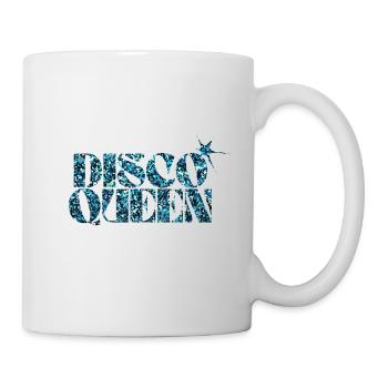 Disco Glitter Bubble Graphic Design - Mug - white - Right