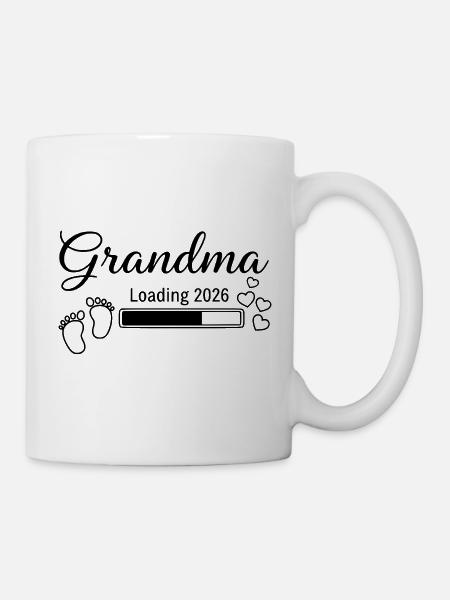 Grandma Loading 2026 - Tasse - Weiß