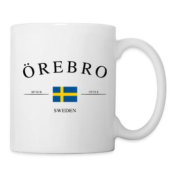 Örebro Sweden – Holiday Souvenir & Gift - Mug - white - Right