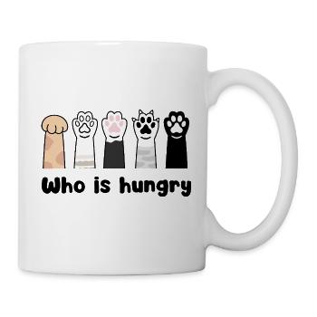Paw Print Parade Silhouettes - Mug - white - Right