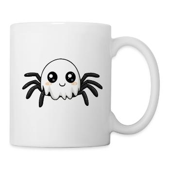 Tarantula Halloween Geist Spinne - Tasse - Weiß - Rechts