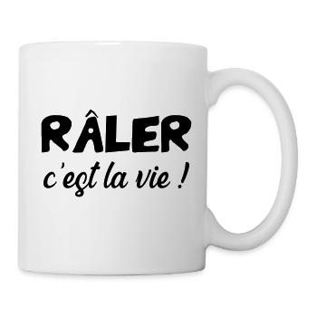 Sich zu beschweren ist das Leben! Humor Lustiger Witz - Tasse - Weiß - Rechts