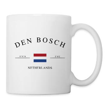 's-Hertogenbosch – Holiday Souvenir & Gift - Mug - white - Right