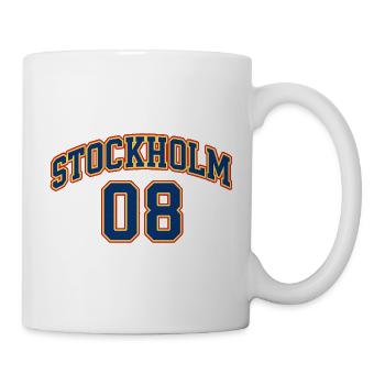 Stockholm 08 Varsity Edition - Tasse - Weiß - Rechts