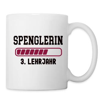 Apprenticeship as a tinsmith 3rd year of apprenticeship as a tinsmith Apprenticeship - Mug - white - Right